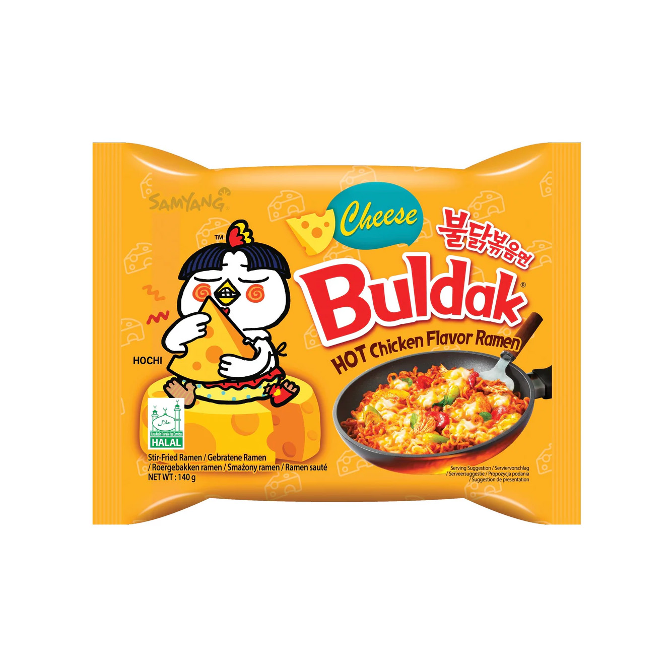 Samyang Buldak Spicy Chicken With Cheese 140g